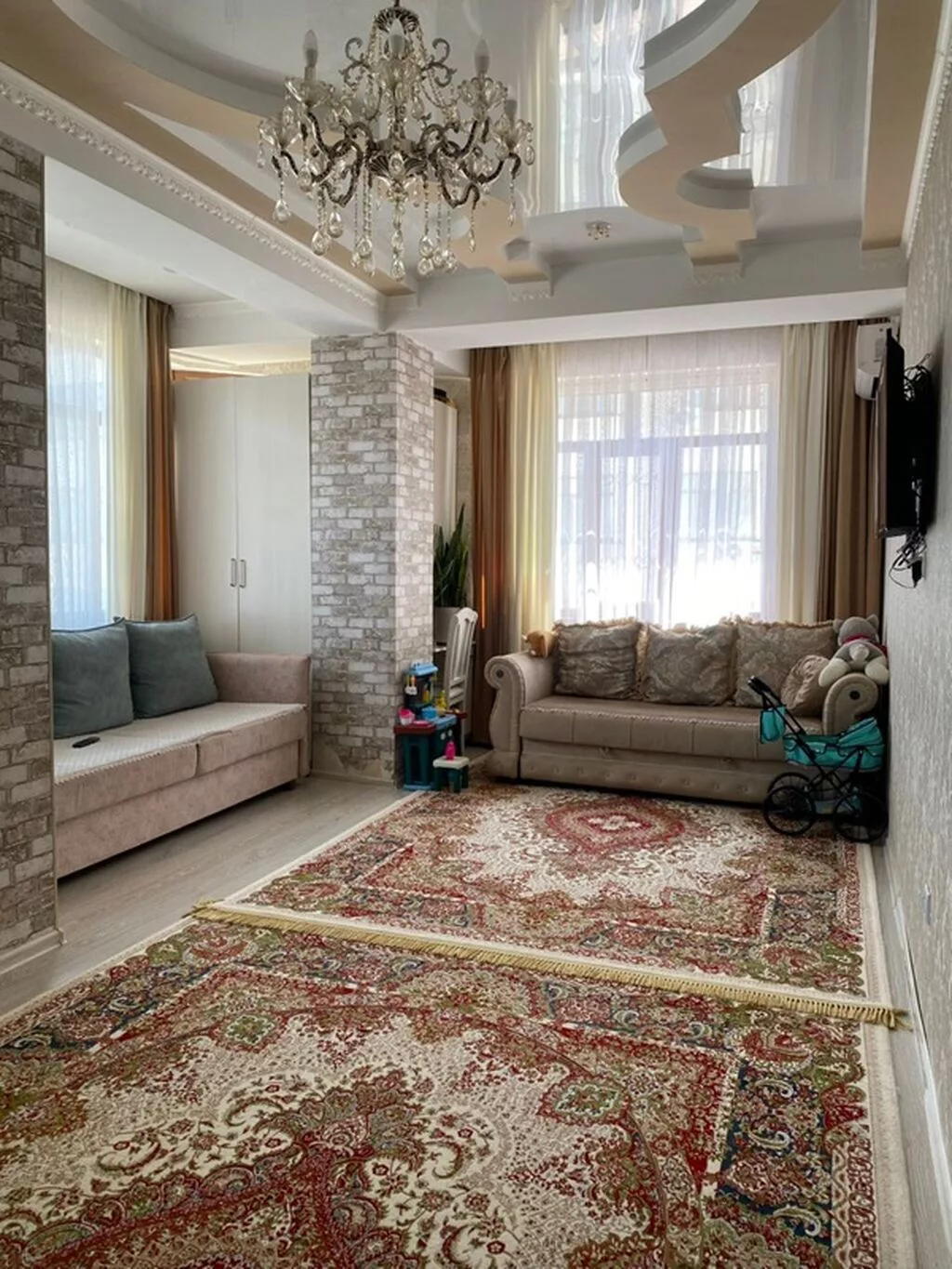 2 комнаты, 58 м², Элитка, 11 этаж, Евроремонт