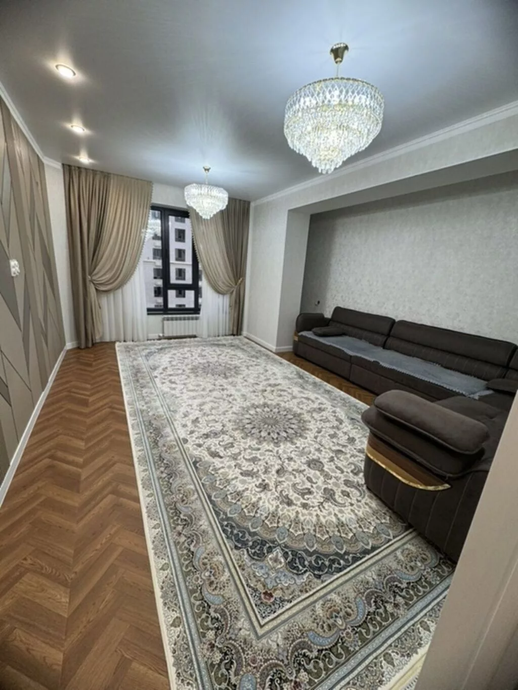 2 комнаты, 76 м², Кок-Жар мкр Элитка, 10 этаж, Евроремонт