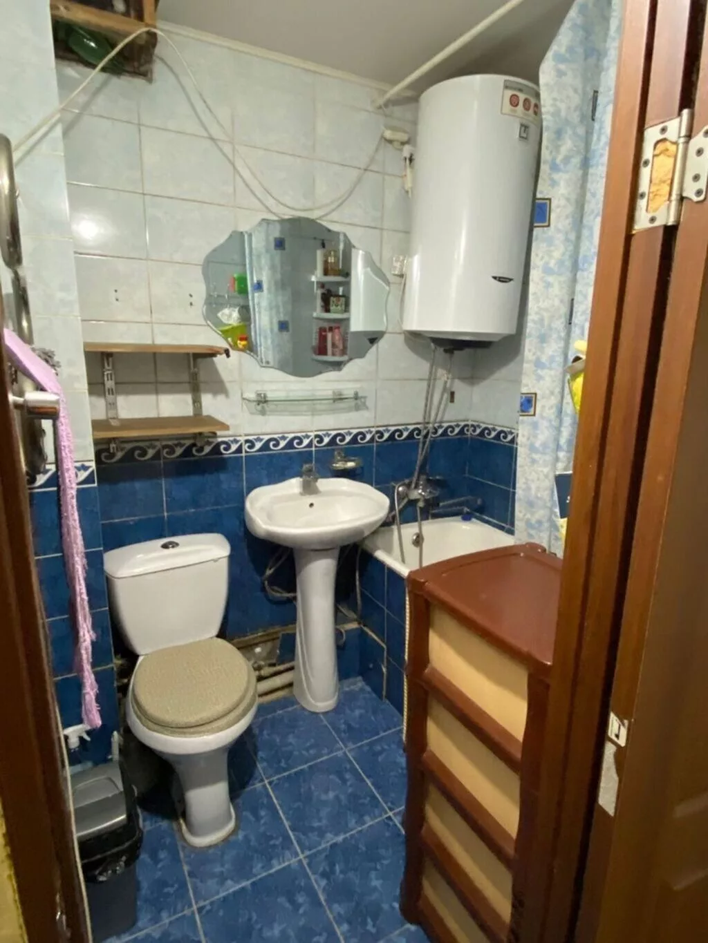3 комнаты, 58 м², 104 серия, 2 этаж, Косметический ремонт