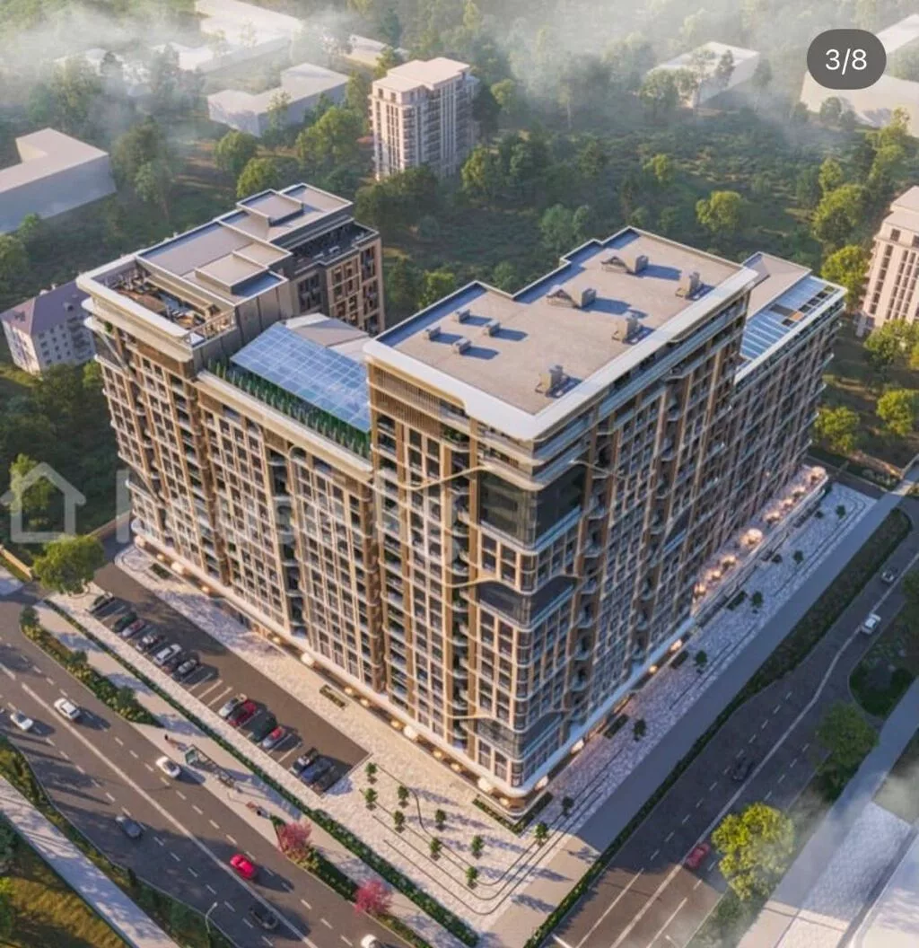 1 комната, 50 м², 8 мкр Элитка, 17 этаж, ПСО (под самоотделку)